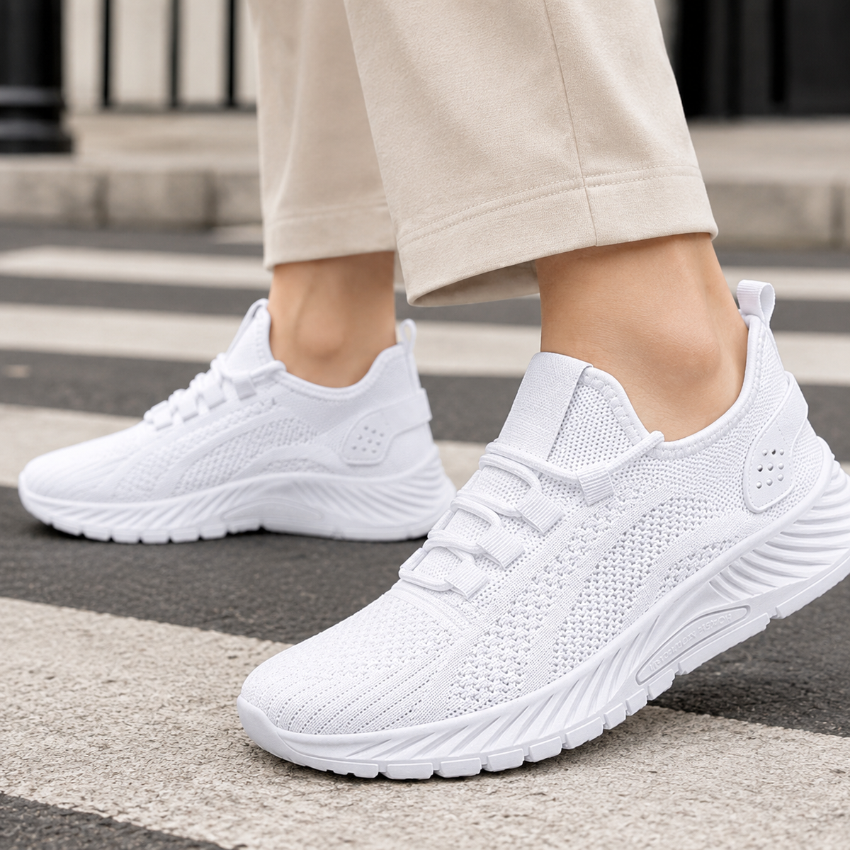 Rapallo Knit Sneakers - Lead Product Detail