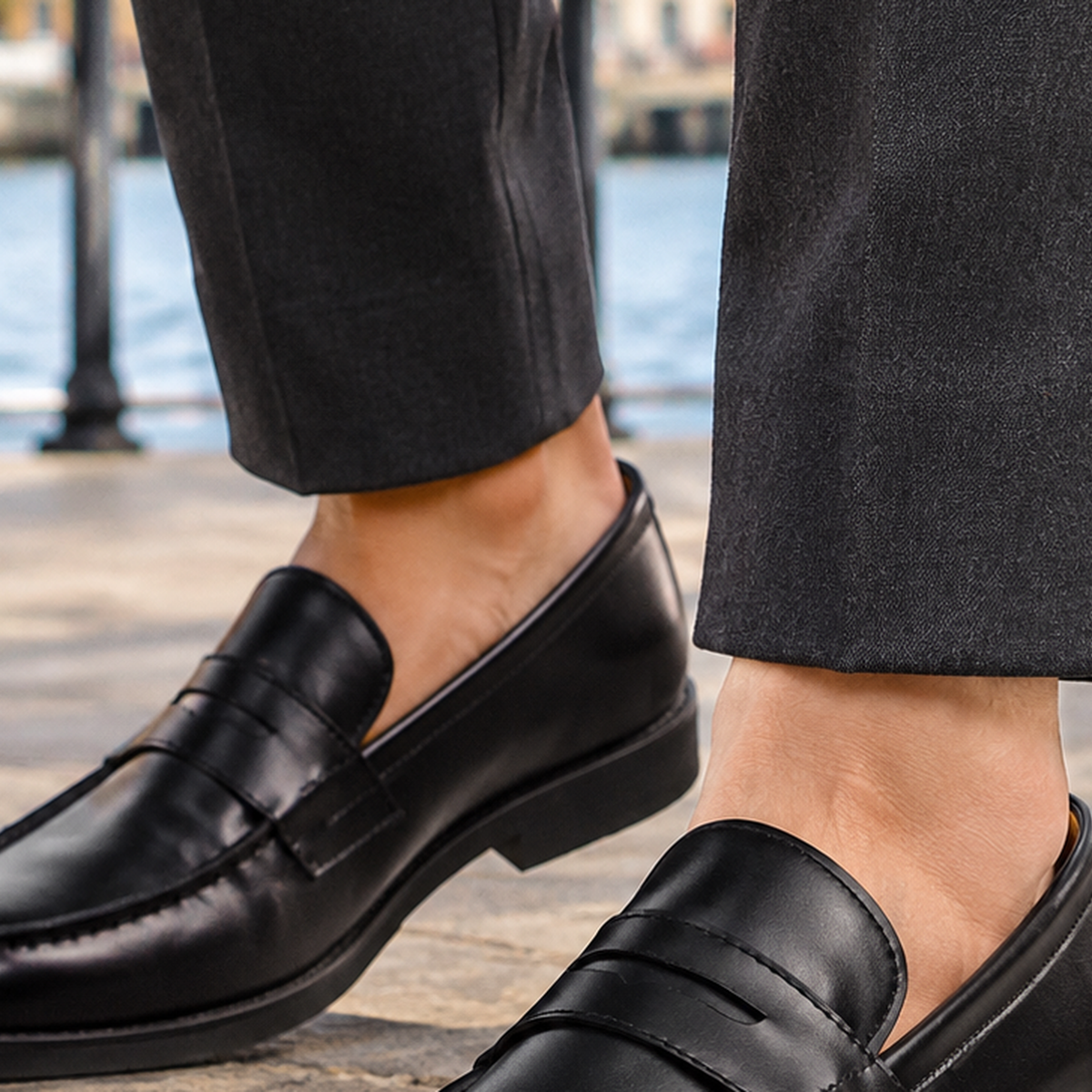Ferretti Penny Loafers - Lead Product Detail