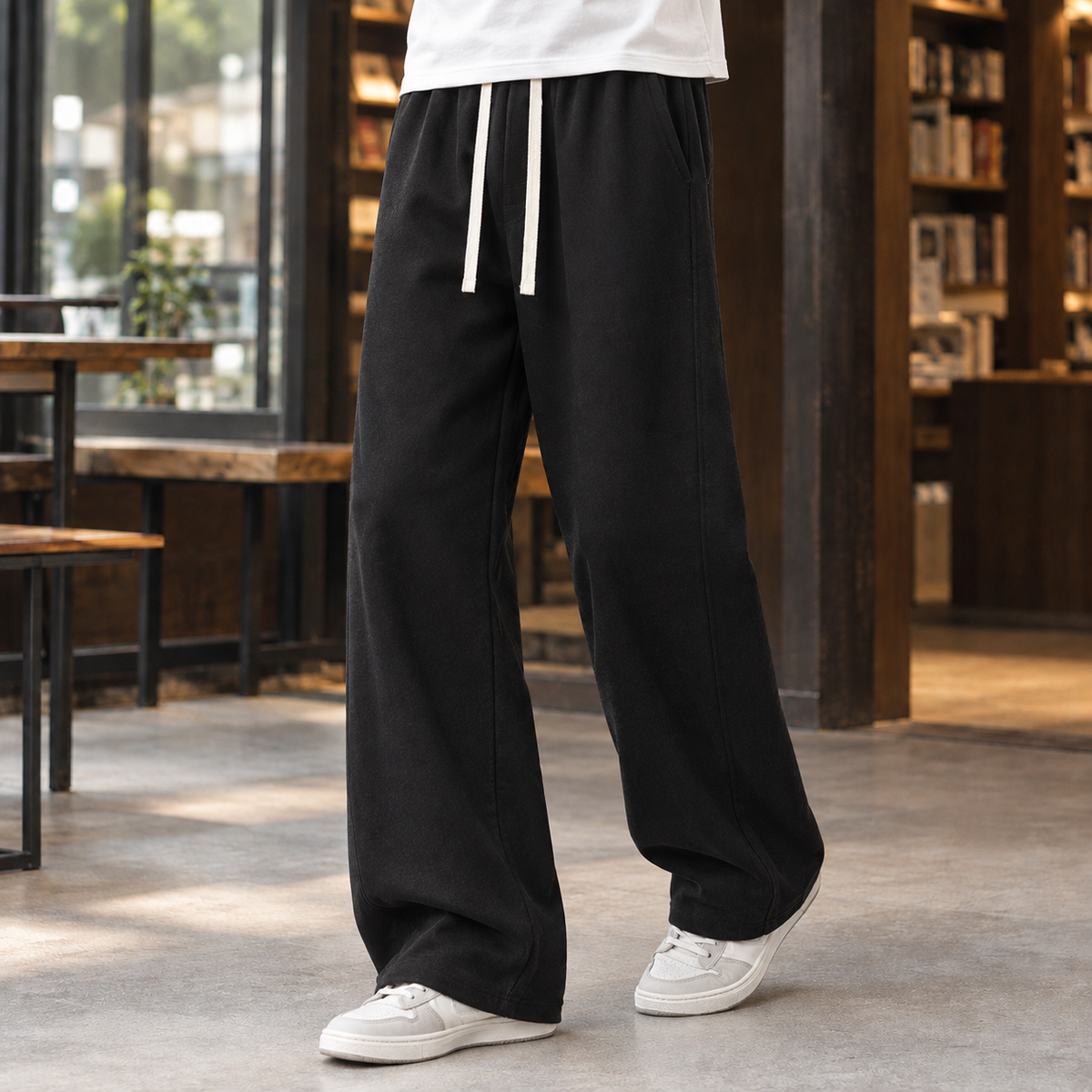 Aurelien Wide Leg Pants - Lead Product Detail