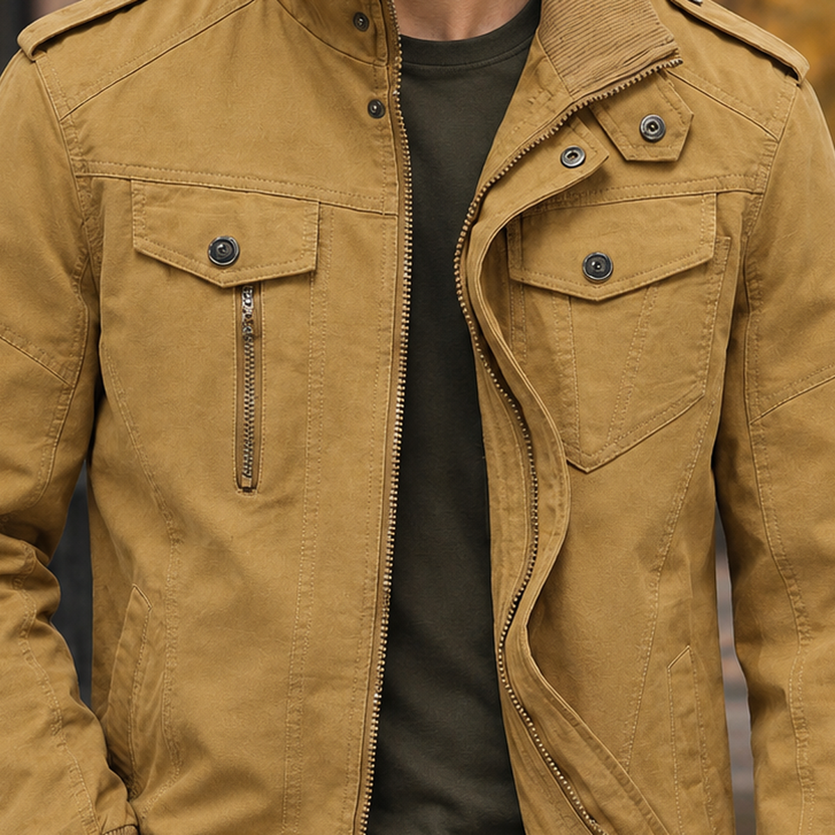 Thomas Utility Jacket - Lead Product Detail