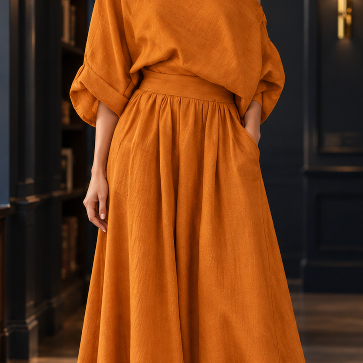 Leah Off-Shoulder Set - Lead Product Detail