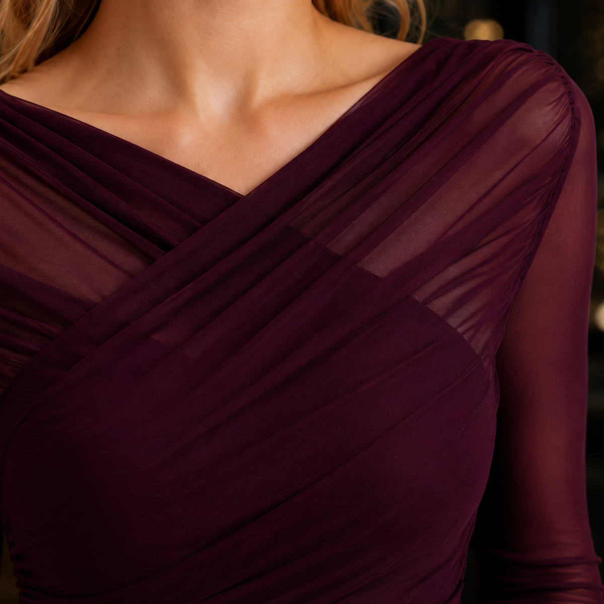 Isabeau Wrap Top - Lead Product Detail