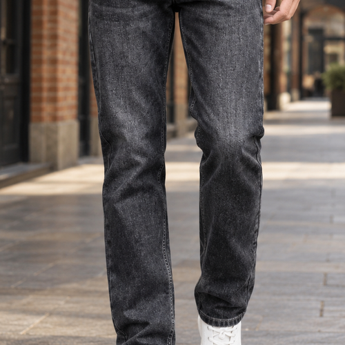 Balthasar Straight Leg Jeans - Lead Product Detail