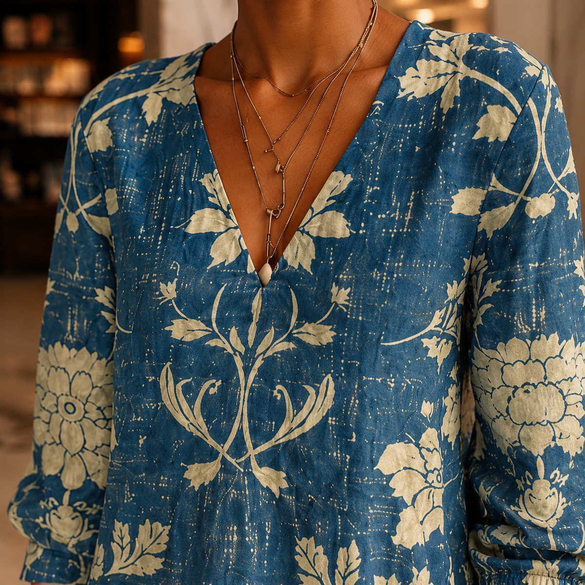 Anais Floral Midi Dress - Lead Product Detail