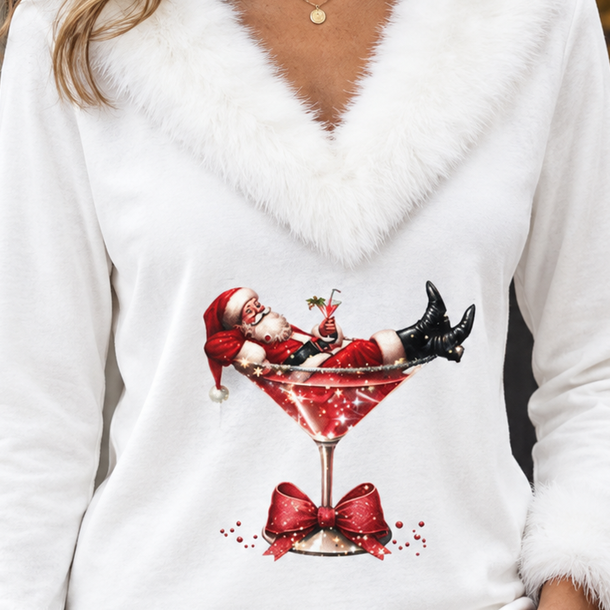 Sabrina Fur Trim Top - Lead Product Detail