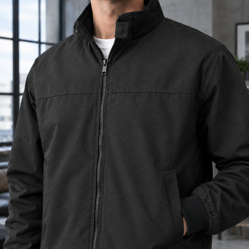 Connor Stand Collar Jacket - Lead Product Detail