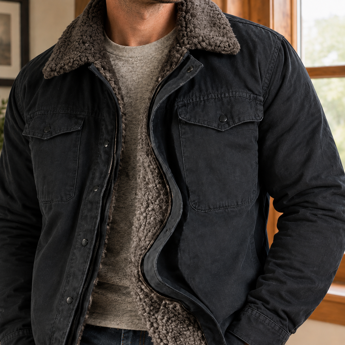 Wilder Sherpa Jacket - Lead Product Detail