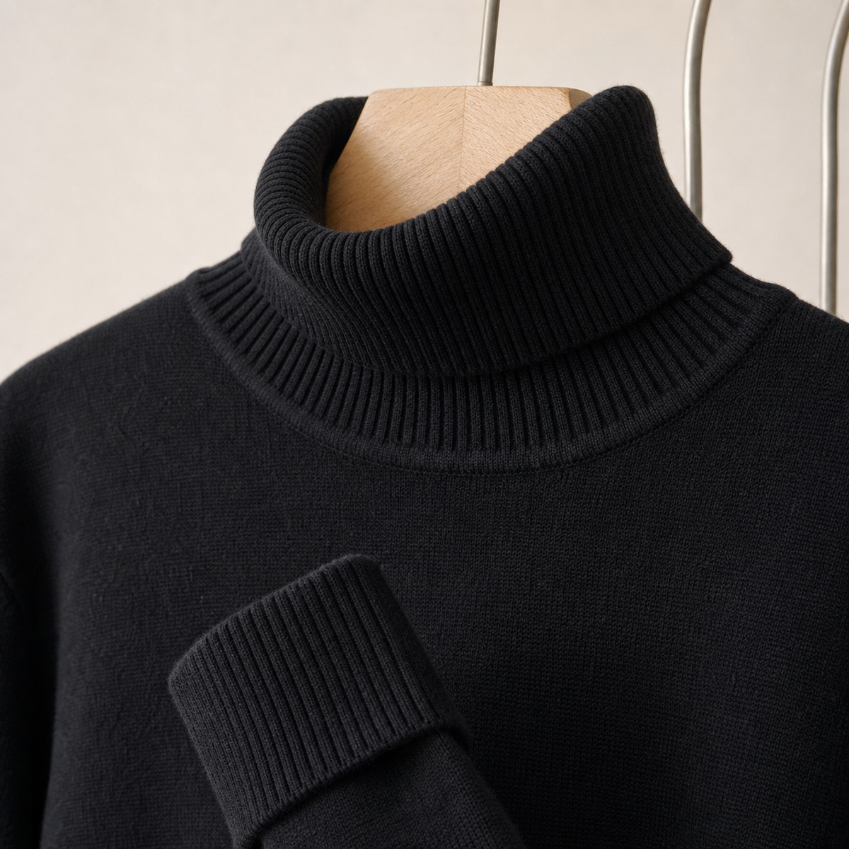 Donatien Turtleneck Sweater - Lead Product Detail