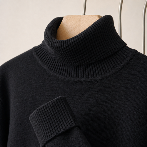 Donatien Turtleneck Sweater - Lead Product Detail