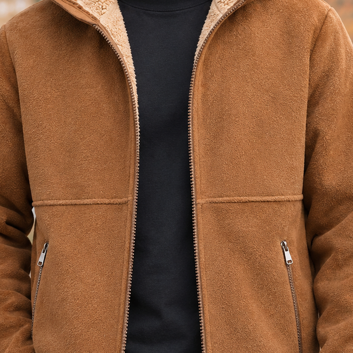 Odilon Fleece Jacket - Lead Product Detail