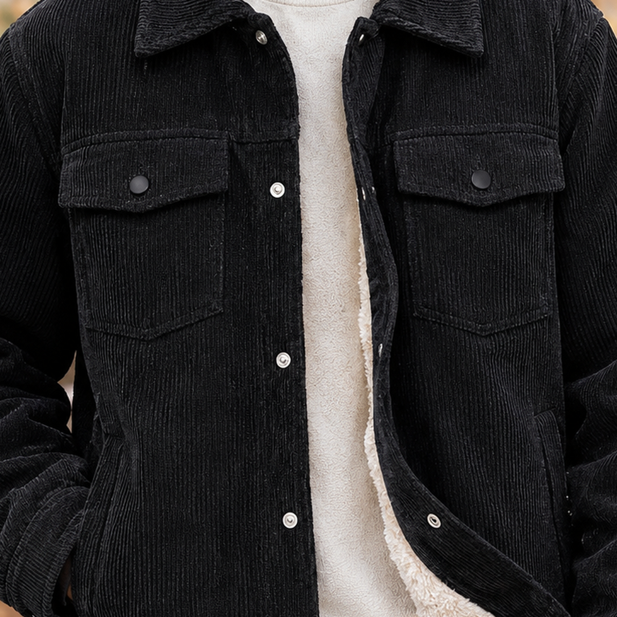 Keaton Corduroy Jacket - Lead Product Detail