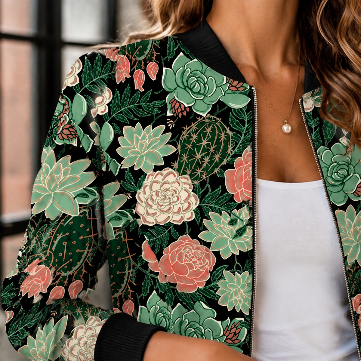 Cordelia Printed Jacket - Lead Product Detail