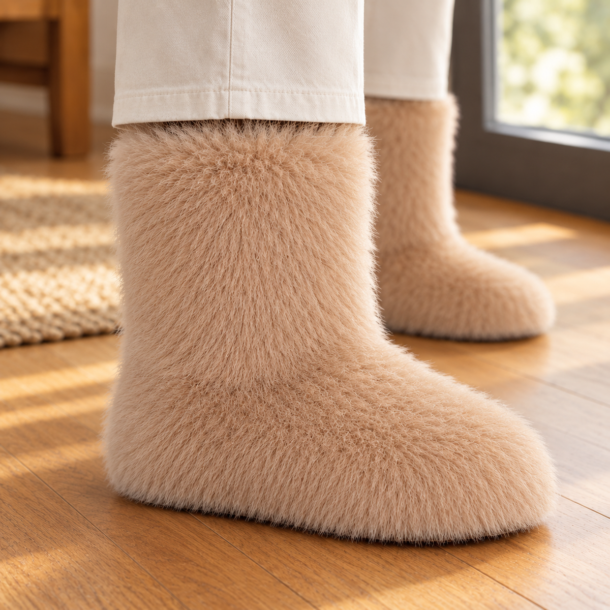 Brunello Plush Boots - Lead Product Detail