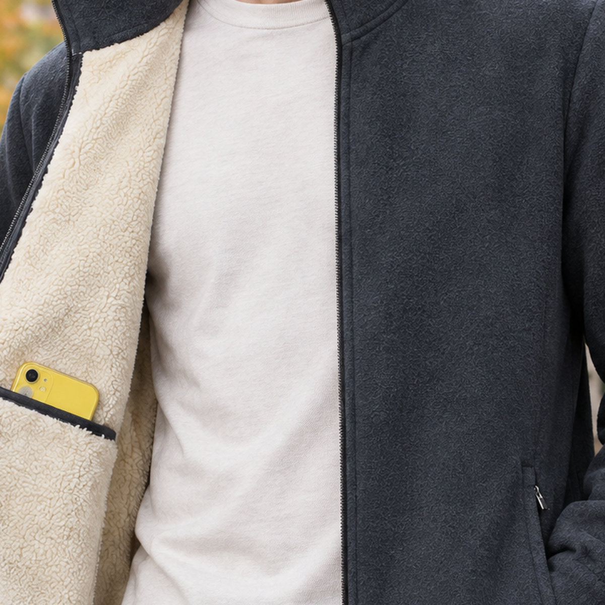 Argus Fleece Jacket - Lead Product Detail