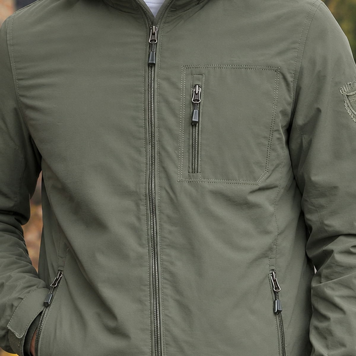 Oscar Hooded Jacket - Lead Product Detail