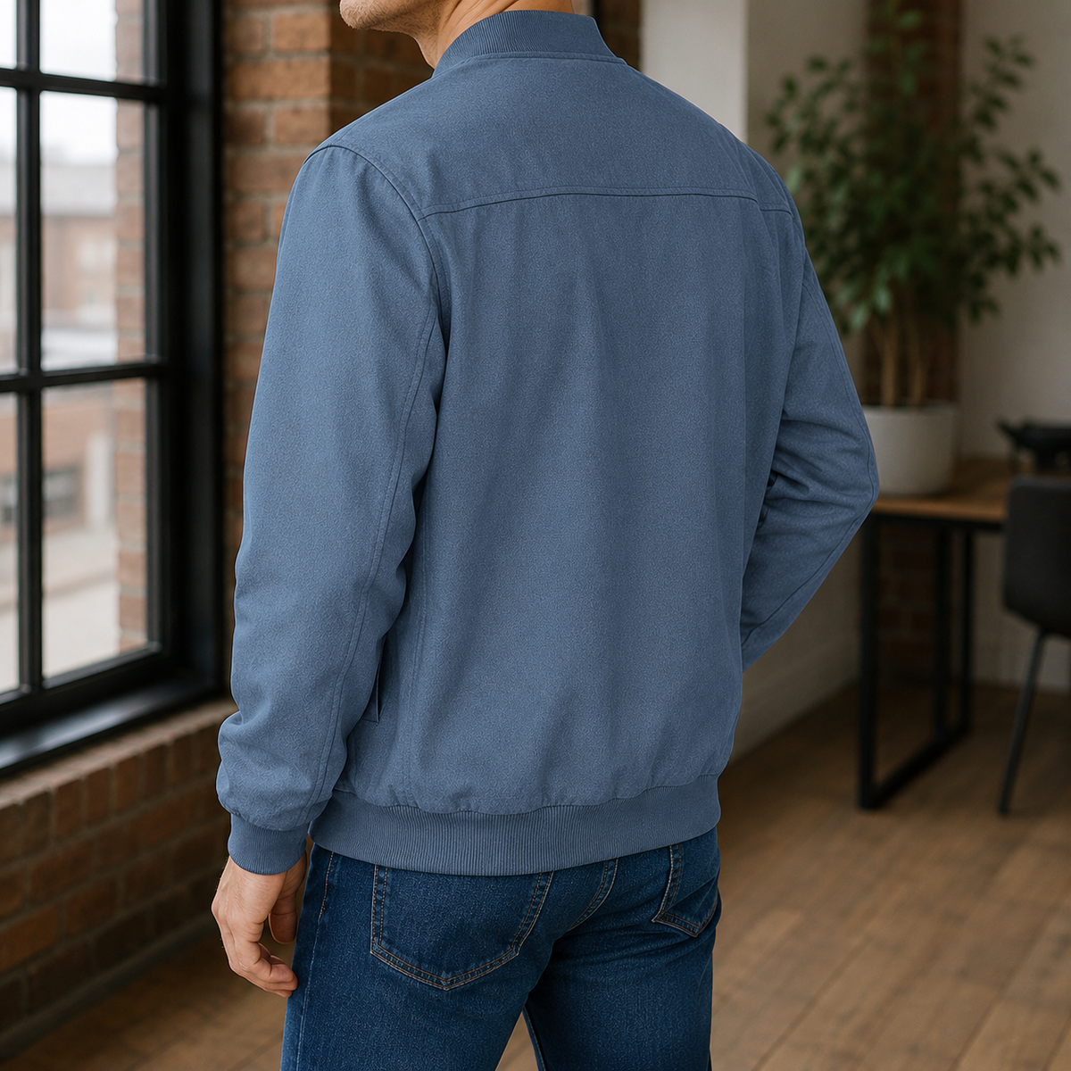 Blake Bomber Jacket - Lead Alternate View