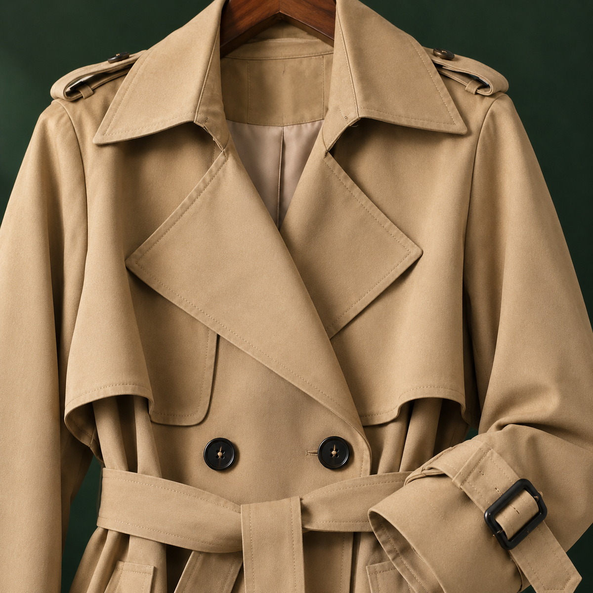 Xaviera Belted Overcoat - Lead Product Detail