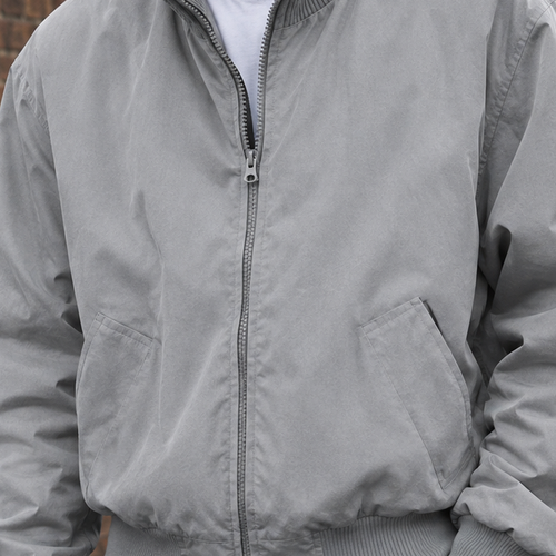 Aaron Bomber Jacket - Lead Product Detail