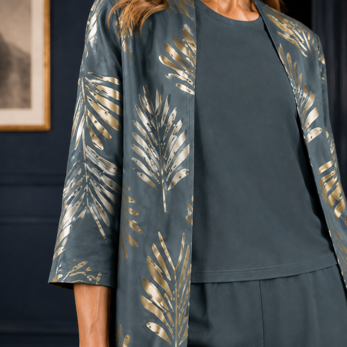 Petra Botanical Pants Set - Lead Product Detail