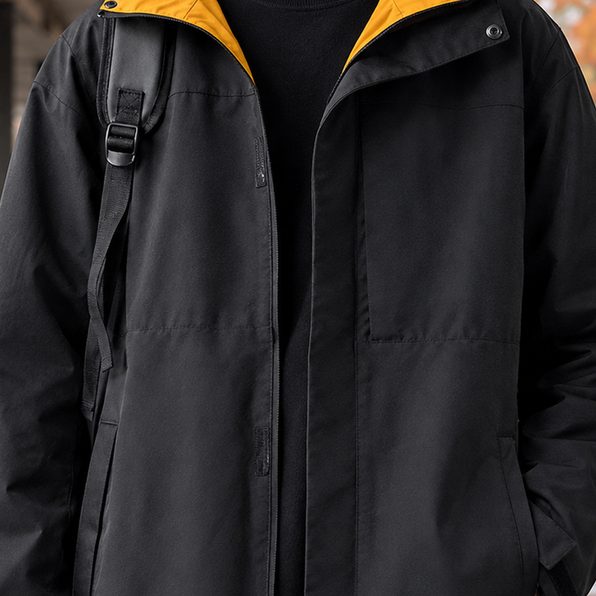 Samuel Hooded Jacket - Lead Product Detail