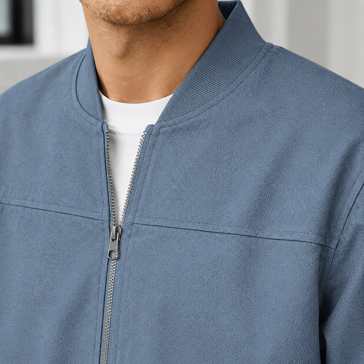 Blake Bomber Jacket - Lead Product Detail