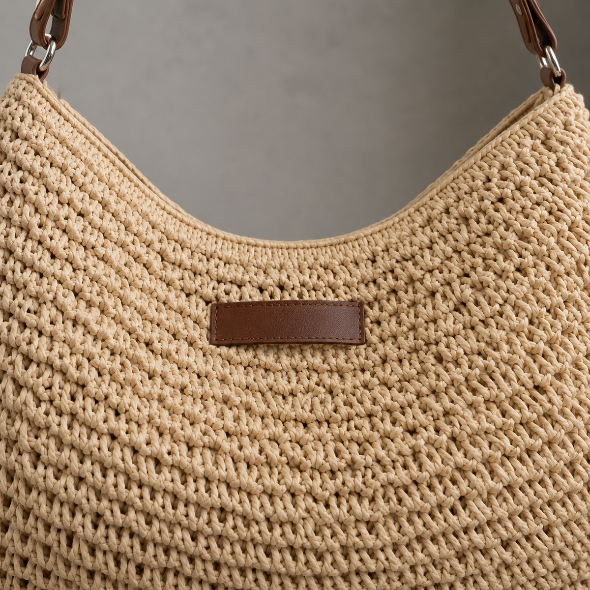 Florence Woven Sling Bag - Lead Product Detail