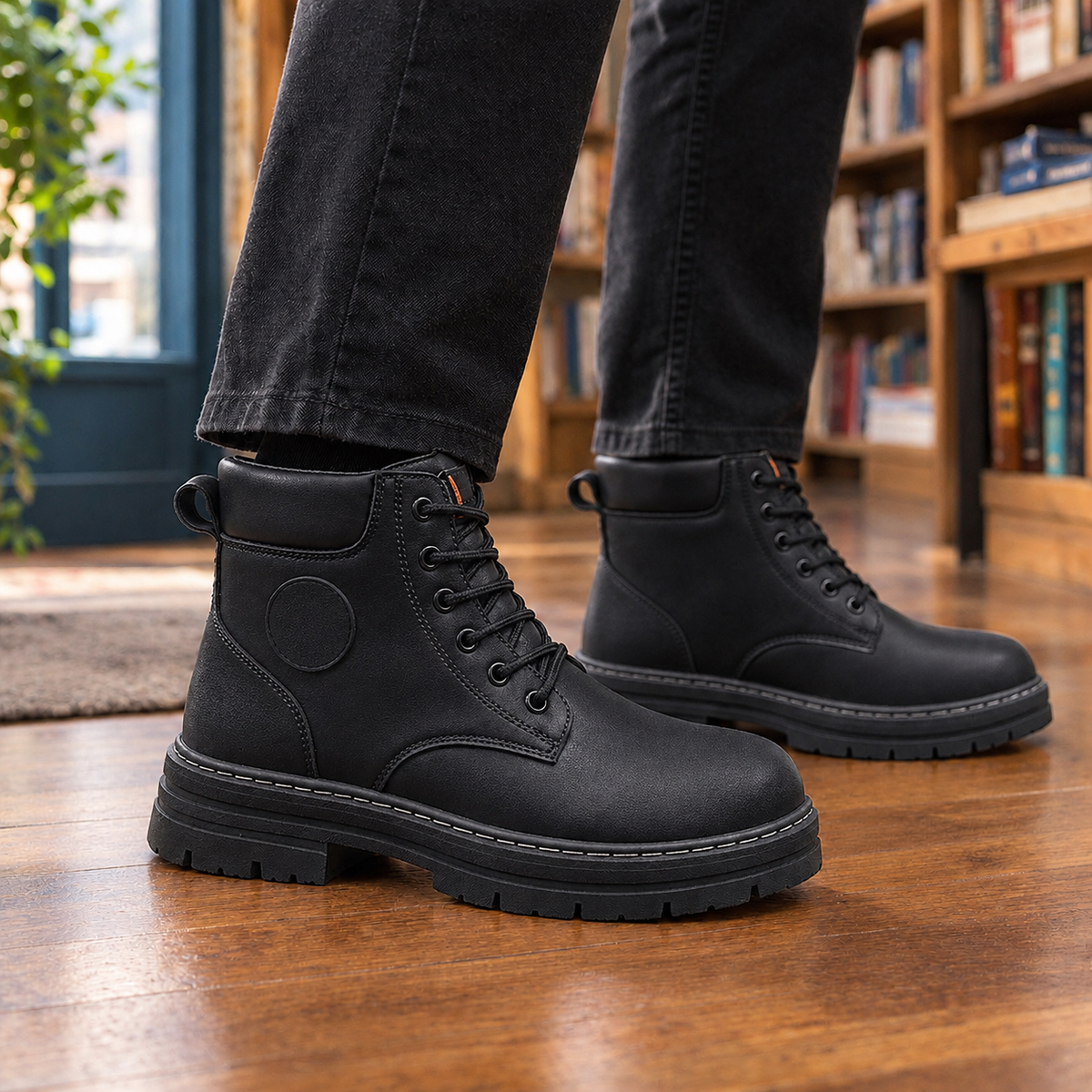 Marconi Platform Boots - Black