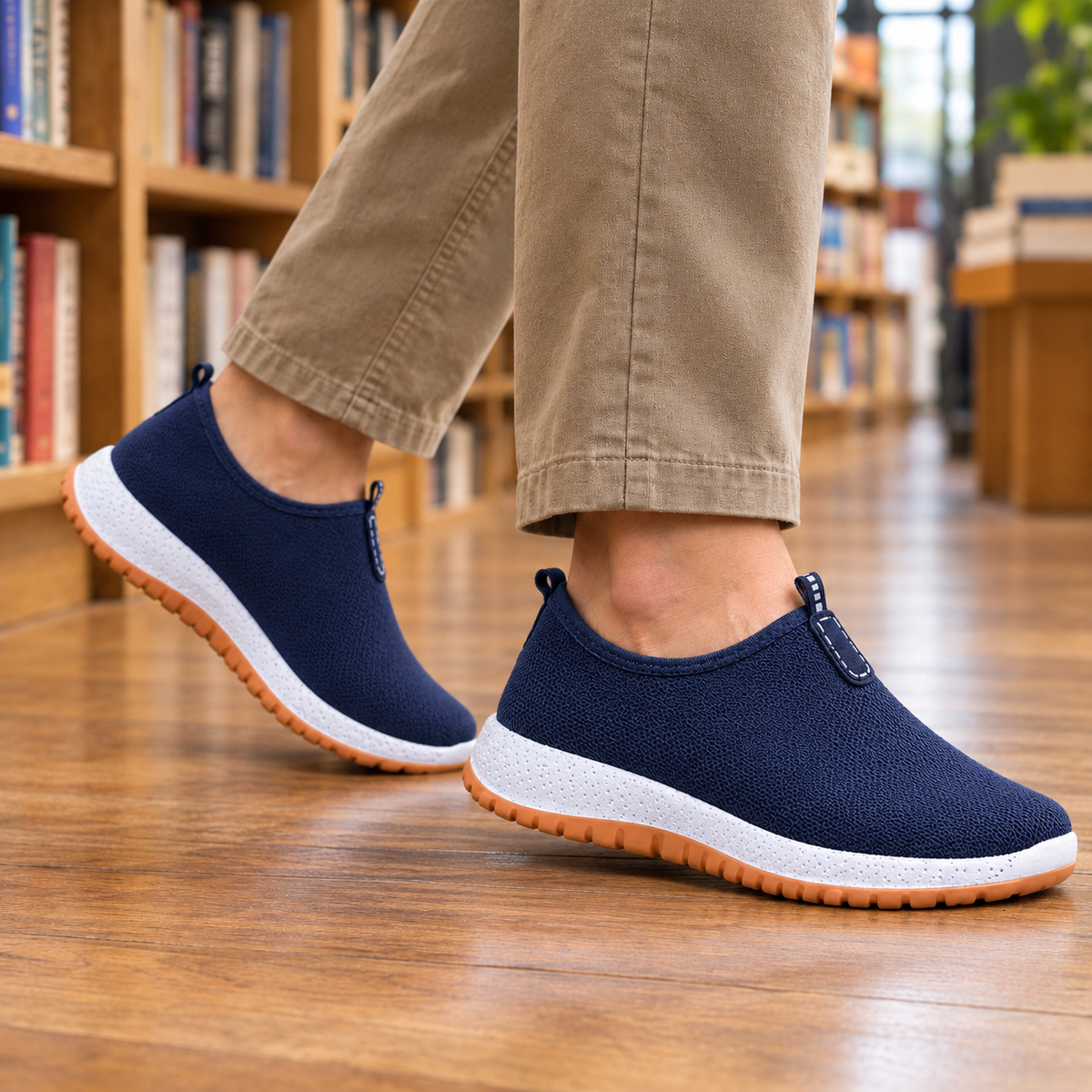 Baldini Slip-On Sneakers - Blue