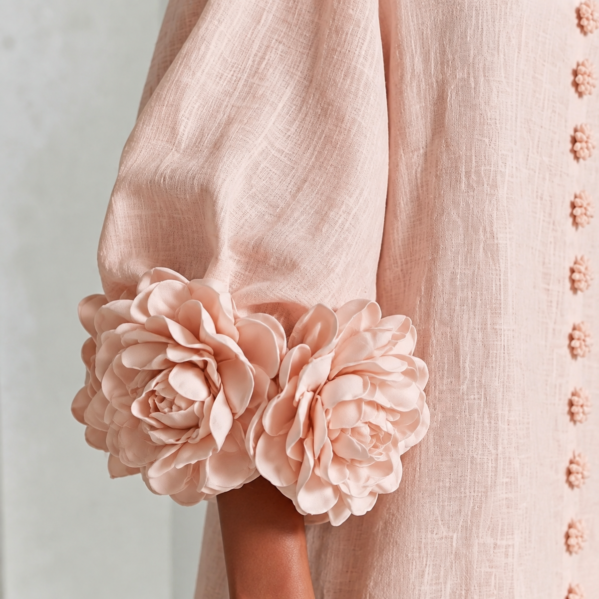 Portia Floral Cuff Dress - Lead Product Detail