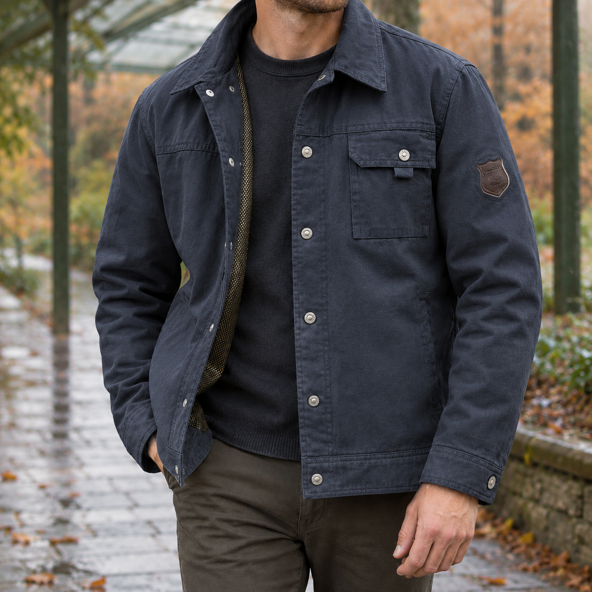 Gregory Utility Jacket - Dark Blue