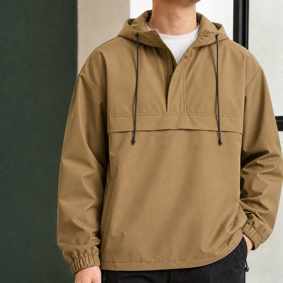 Torquil Utility Jacket - Brown