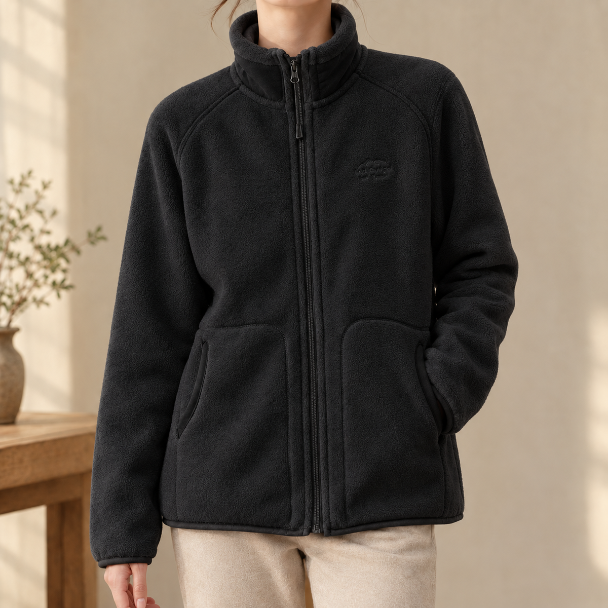 Maximus Fleece Jacket - Black