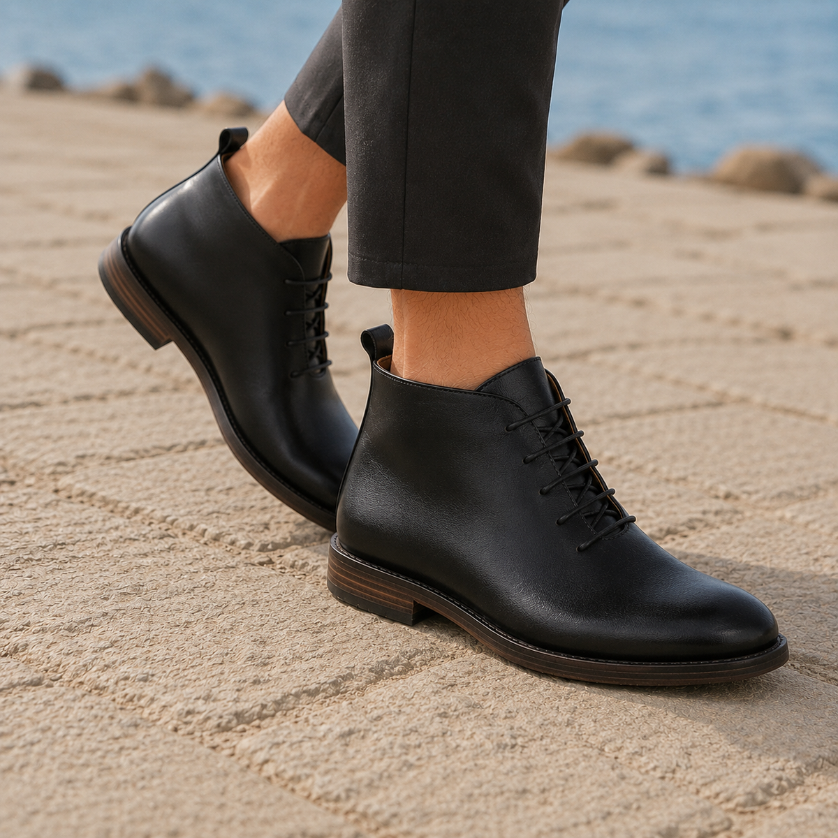 Marco Hand-Finished Boots - Black