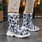 Blue White Camouflage