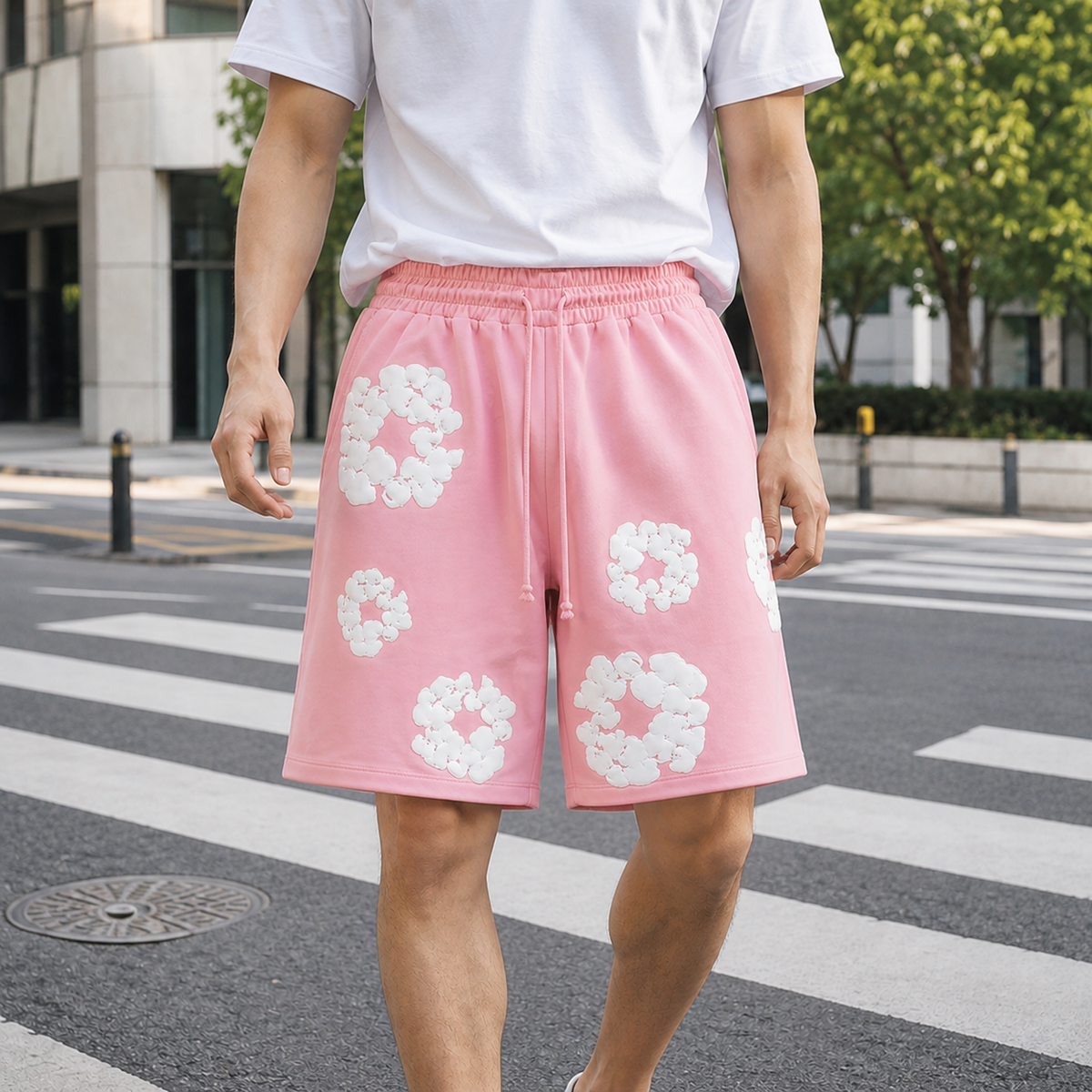 Finnian Relaxed Shorts - Pink