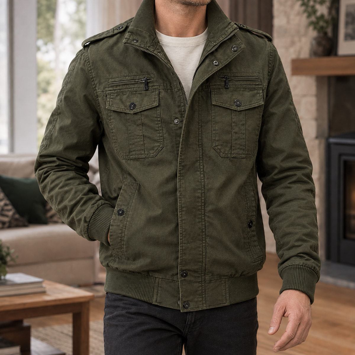Redmond Utility Jacket - Green