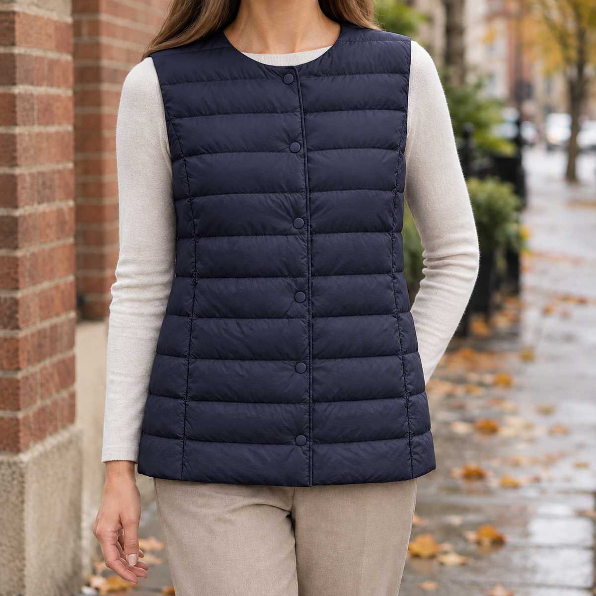Odette-Jane Cashmere Jacket - Navy Blue