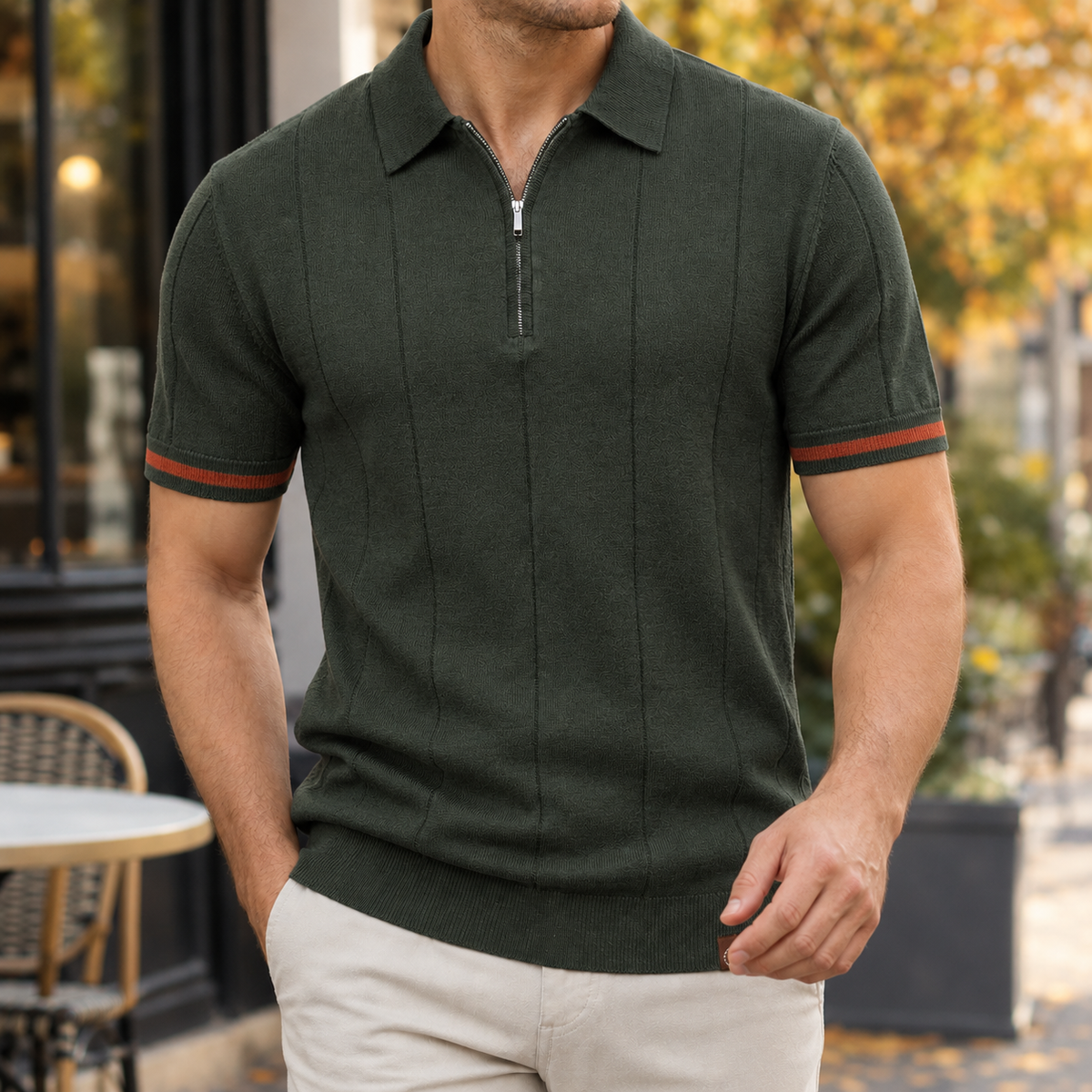 Jack Zip Polo - As Pictured